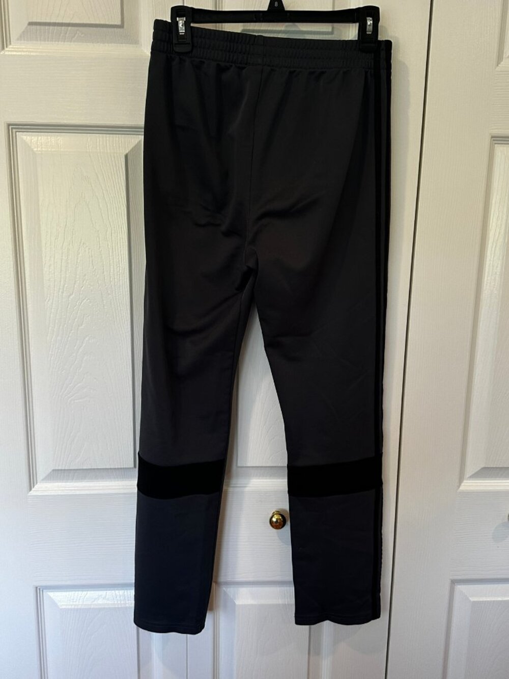Adidas Boys XL Aeroready Track Pants Black Grey Performance
